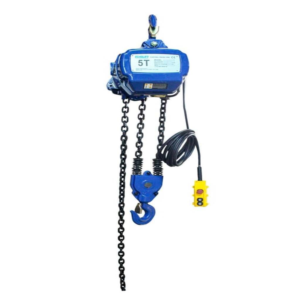 echolift-saryosuz-elektrikli-car ECHOLİFT Elektrikli Zincirli Vinç 2 ton 6 mt 380 VoLT - Görsel 1